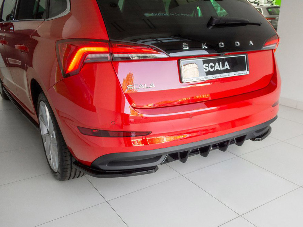 Maxton rear valance skoda scala (2019+) 1 Maxton rear valance skoda scala (2019+)