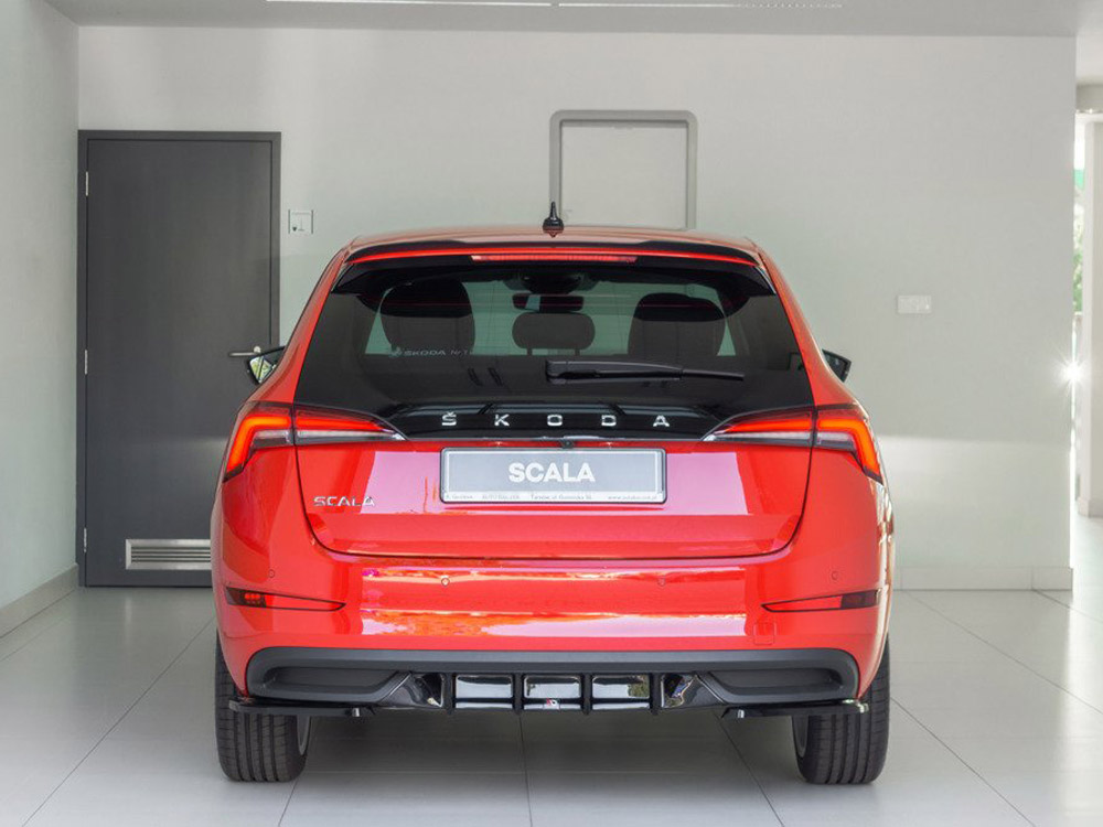 Maxton rear valance skoda scala (2019+) 2 Maxton rear valance skoda scala (2019+) - image 2