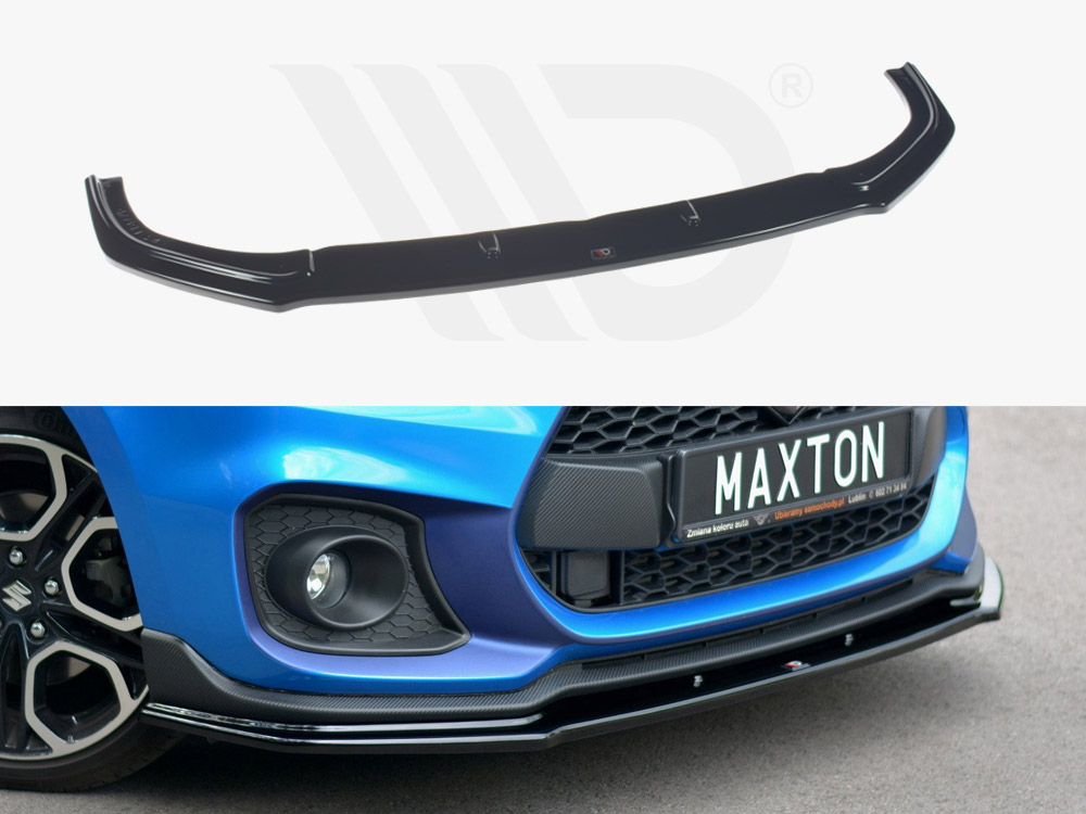 Maxton front splitter v1 suzuki swift sport mk6 (2018+) 1 Maxton front splitter v1 suzuki swift sport mk6 (2018+)