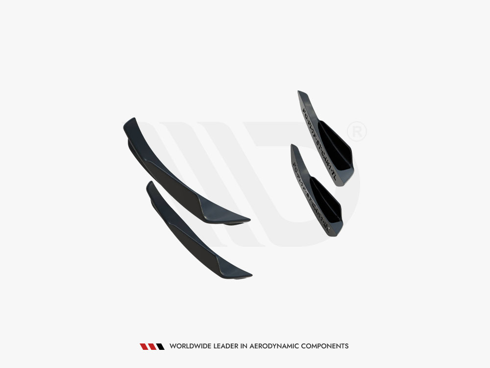 Maxton canards ford fiesta mk7 st facelift models (2013-2016) 6 Maxton canards ford fiesta mk7 st facelift models (2013-2016) - image 6