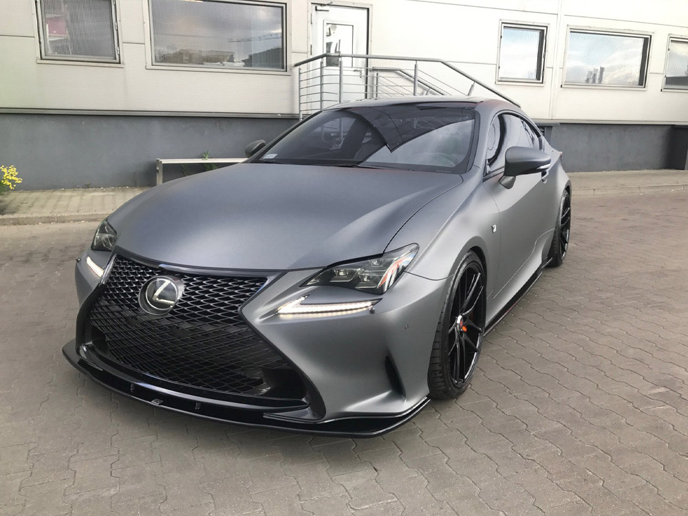 Maxton front splitter v1 lexus rc 2 Maxton front splitter v1 lexus rc - image 2