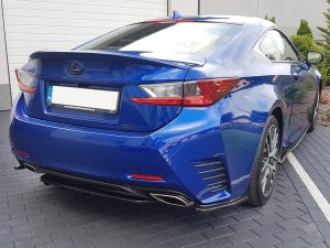 Maxton Rear Side Splitters Lexus RC (2014+)
