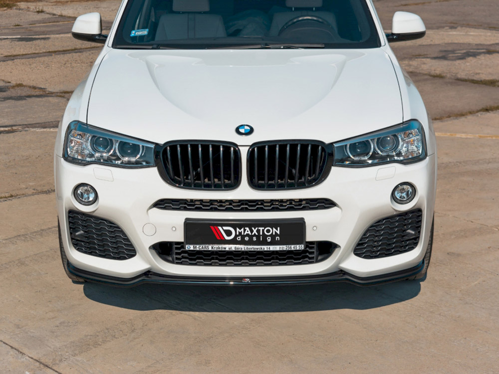 Maxton front splitter bmw x3 f25 m-pack facelift models (2014-2017) 2 Maxton front splitter bmw x3 f25 m-pack facelift models (2014-2017) - image 2