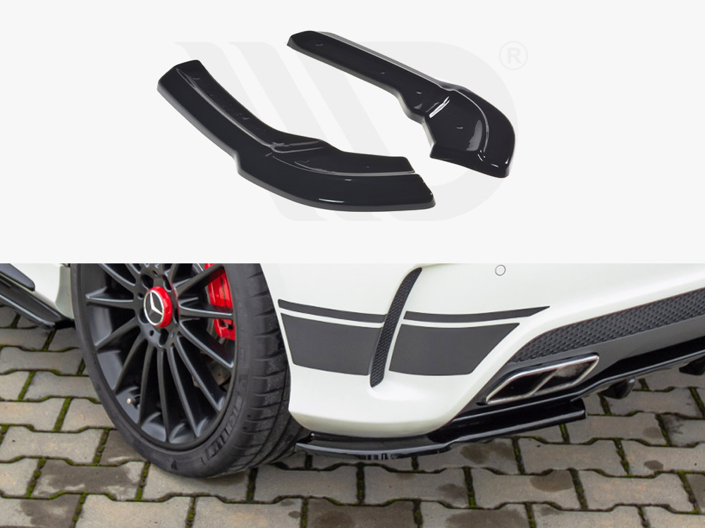 Maxton rear side splitters mercedes a45 amg w176 (2013-2015) 1 Maxton rear side splitters mercedes a45 amg w176 (2013-2015)
