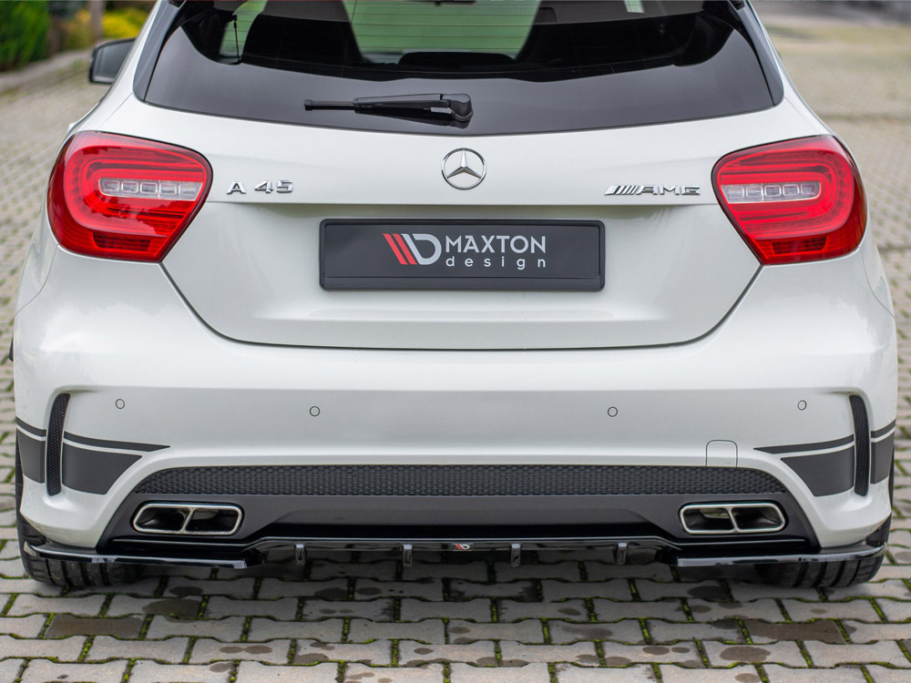 Maxton rear side splitters mercedes a45 amg w176 (2013-2015) 2 Maxton rear side splitters mercedes a45 amg w176 (2013-2015) - image 2