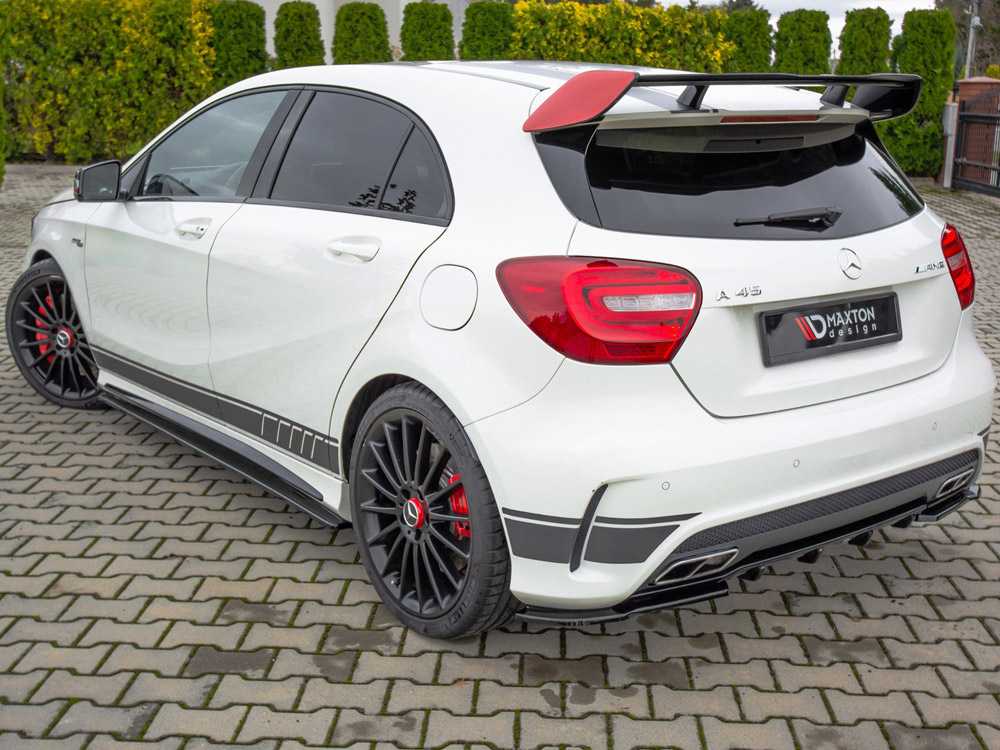 Maxton rear side splitters mercedes a45 amg w176 (2013-2015) 3 Maxton rear side splitters mercedes a45 amg w176 (2013-2015) - image 3