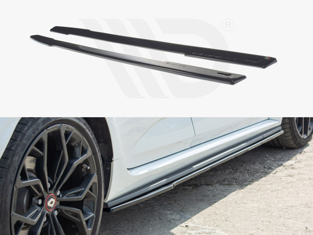 Maxton side skirts diffusers renault megane mk4 rs (2018-2020) 1 Maxton side skirts diffusers renault megane mk4 rs (2018-2020)