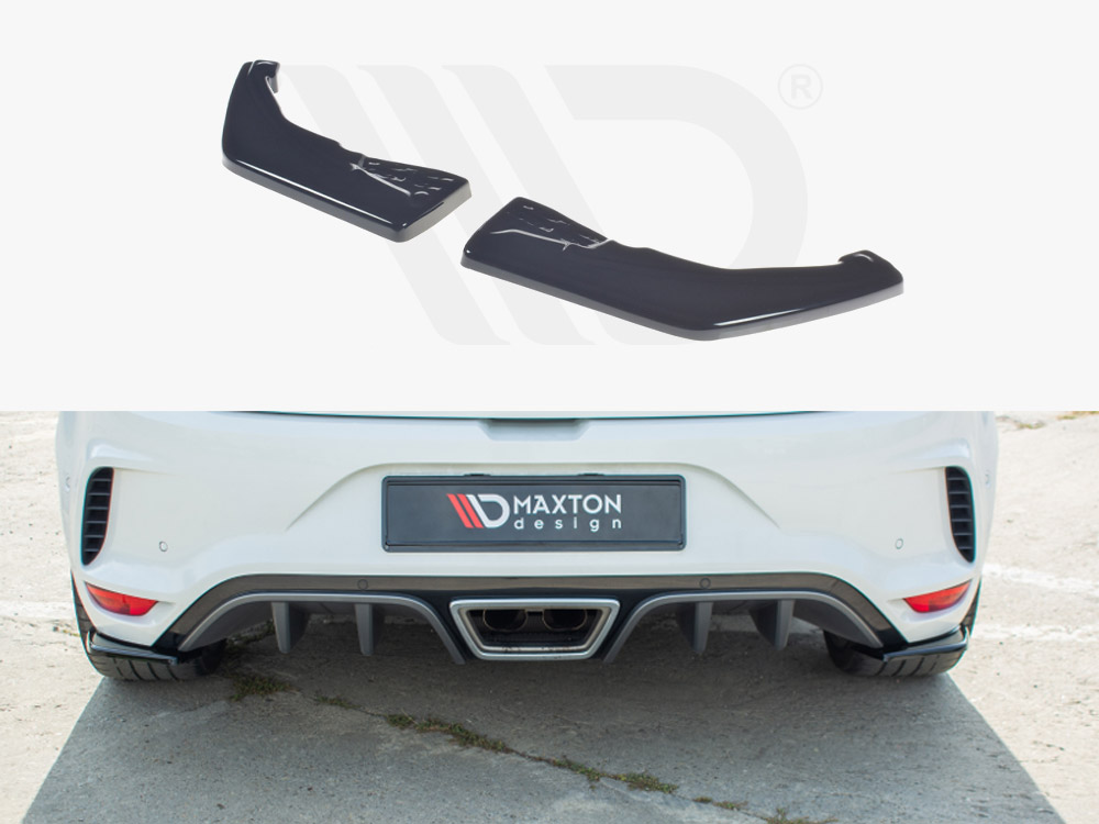 Maxton rear side splitters renault megane mk4 rs (2018-2020) 1 Maxton rear side splitters renault megane mk4 rs (2018-2020)