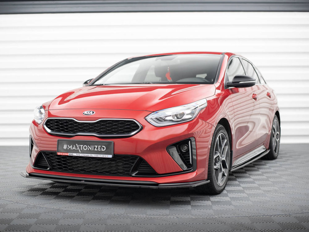 Maxton front splitter v3 kia ceed gt/gt-line mk3/proceed mk1 2 Maxton front splitter v3 kia ceed gt/gt-line mk3/proceed mk1 - image 2