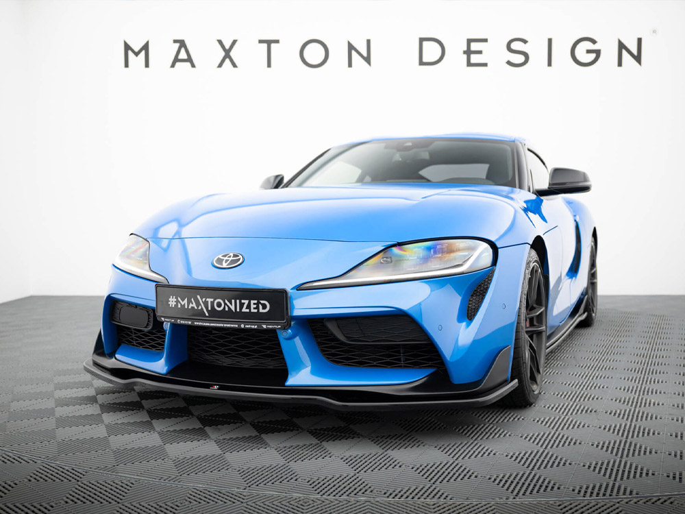 Maxton front splitter v2 toyota supra mk5 2 Maxton front splitter v2 toyota supra mk5 - image 2
