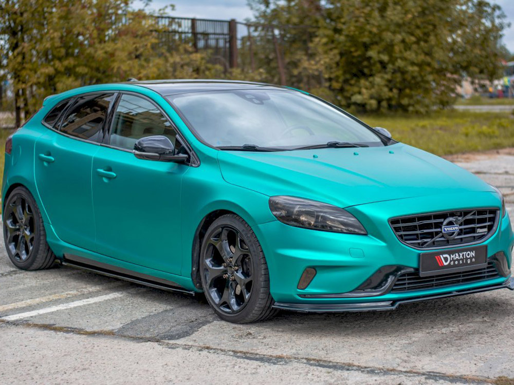 Maxton front splitter volvo v40 r-design (2012-2019) 2 Maxton front splitter volvo v40 r-design (2012-2019) - image 2