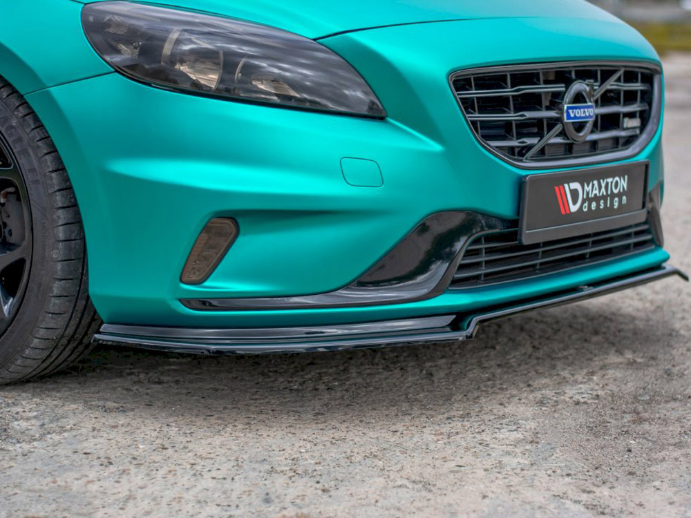 Maxton front splitter volvo v40 r-design (2012-2019) 3 Maxton front splitter volvo v40 r-design (2012-2019) - image 3