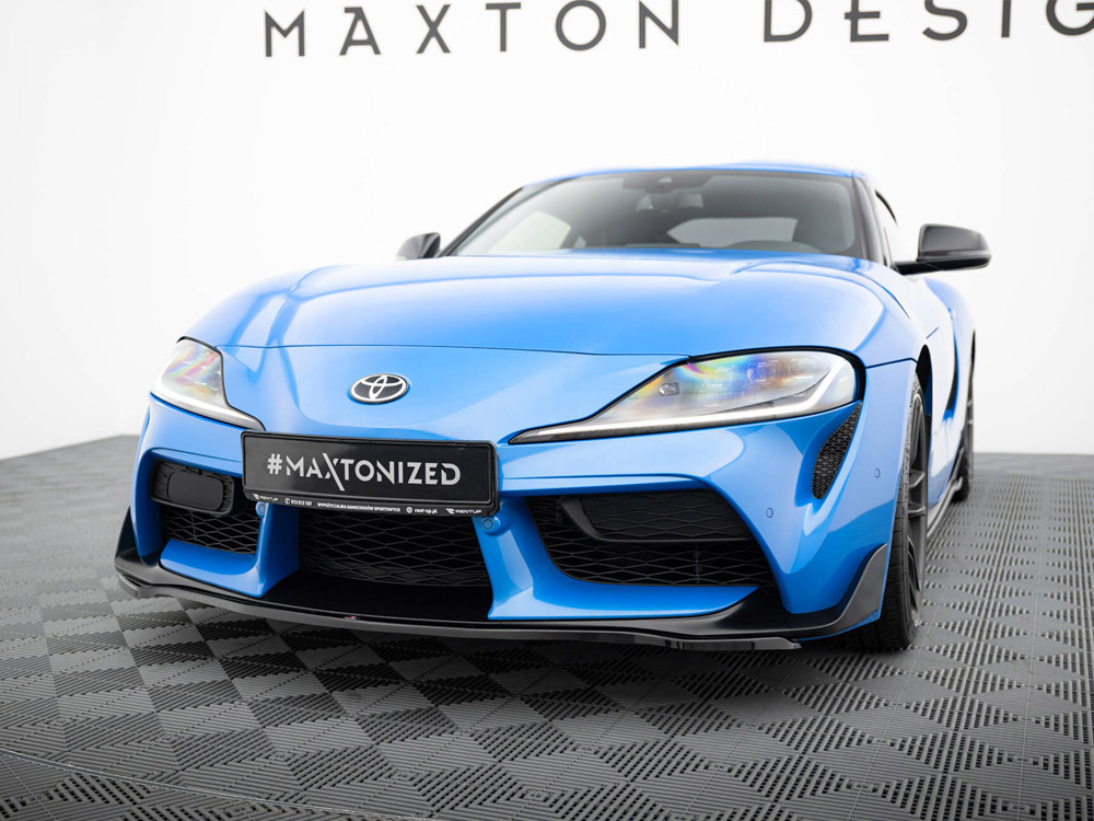 Maxton front splitter v3 toyota supra mk5 1 Maxton front splitter v3 toyota supra mk5