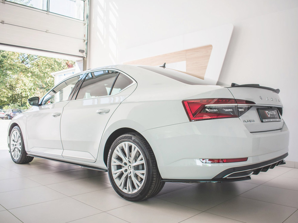 Maxton side skirts diffusers skoda superb mk3 facelift models (2019+) 2 Maxton side skirts diffusers skoda superb mk3 facelift models (2019+) - image 2