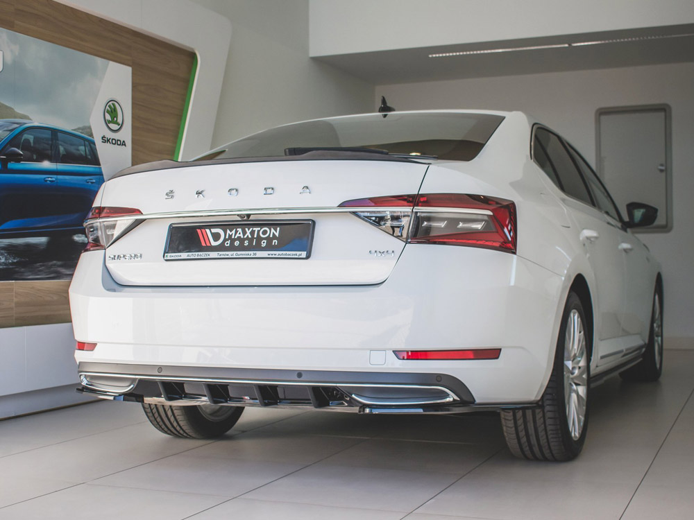 Maxton rear valance skoda superb mk3 facelift models (2019+) 2 Maxton rear valance skoda superb mk3 facelift models (2019+) - image 2