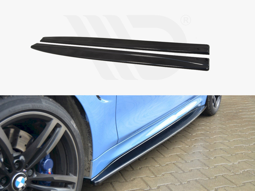Maxton side skirts diffusers v1 bmw m4 f82 1 Maxton side skirts diffusers v1 bmw m4 f82