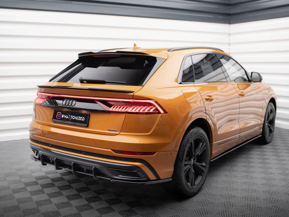 Maxton upper spoiler cap audi q8/q8 s-line/sq8 mk1 2 Maxton upper spoiler cap audi q8/q8 s-line/sq8 mk1 - image 2