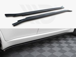 Maxton Side Skirts Diffusers BMW X5 E70 Facelift Models M Sport