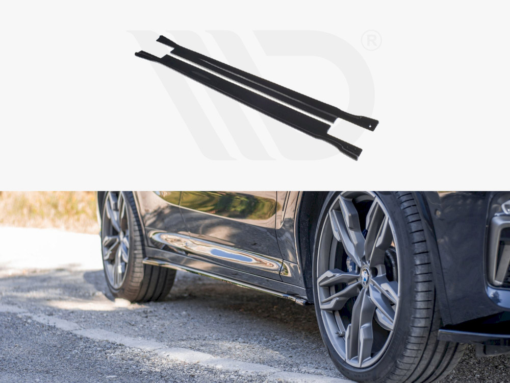 Maxton side skirts diffusers bmw x4 m sport g02 (2018-2021) 1 Maxton side skirts diffusers bmw x4 m sport g02 (2018-2021)