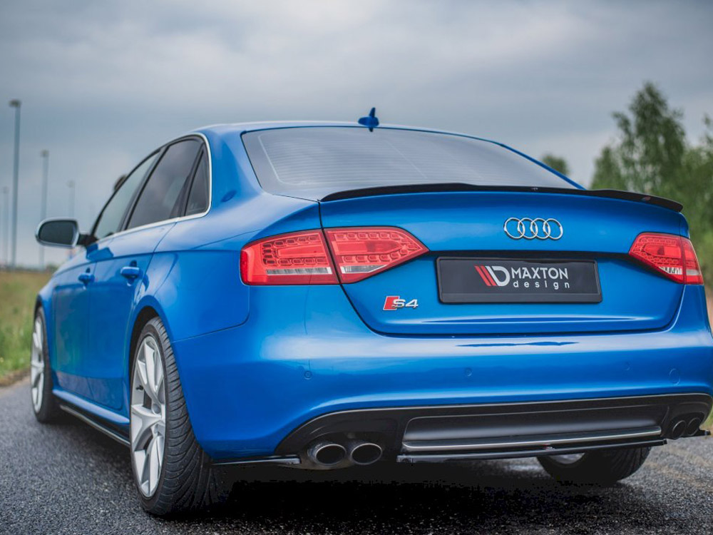 Maxton spoiler cap audi a4/a4 s-line b8/b8 facelift models saloon 2 Maxton spoiler cap audi a4/a4 s-line b8/b8 facelift models saloon - image 2