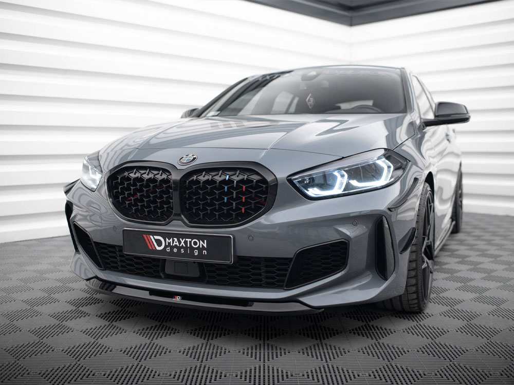Maxton front splitter v2 bmw 1 series f40 m-sport / m135i 2 Maxton front splitter v2 bmw 1 series f40 m-sport / m135i - image 2