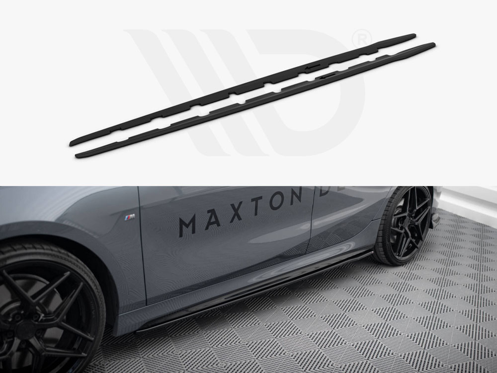 Maxton side skirts diffusers v2 bmw 1 series f40 m-sport / m135i 1 Maxton side skirts diffusers v2 bmw 1 series f40 m-sport / m135i