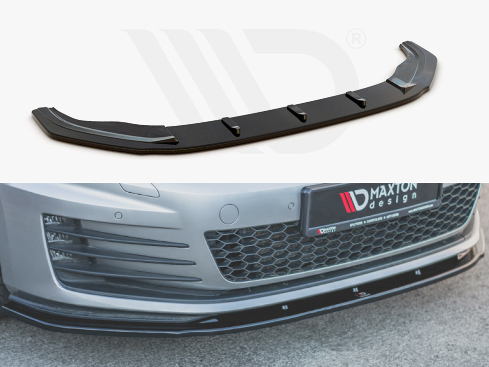 Maxton front splitter v1 volkswagen golf mk7 gti/gtd 1 Maxton front splitter v1 volkswagen golf mk7 gti/gtd