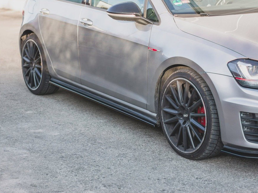 Maxton side skirts diffusers v2 volkswagen golf mk7 gti (2013-2016) 3 Maxton side skirts diffusers v2 volkswagen golf mk7 gti (2013-2016) - image 3