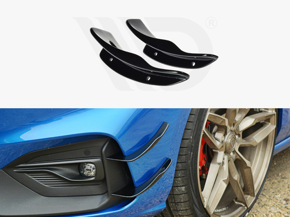 Maxton front bumper wings (canards) ford focus st/st-line mk4 1 Maxton front bumper wings (canards) ford focus st/st-line mk4