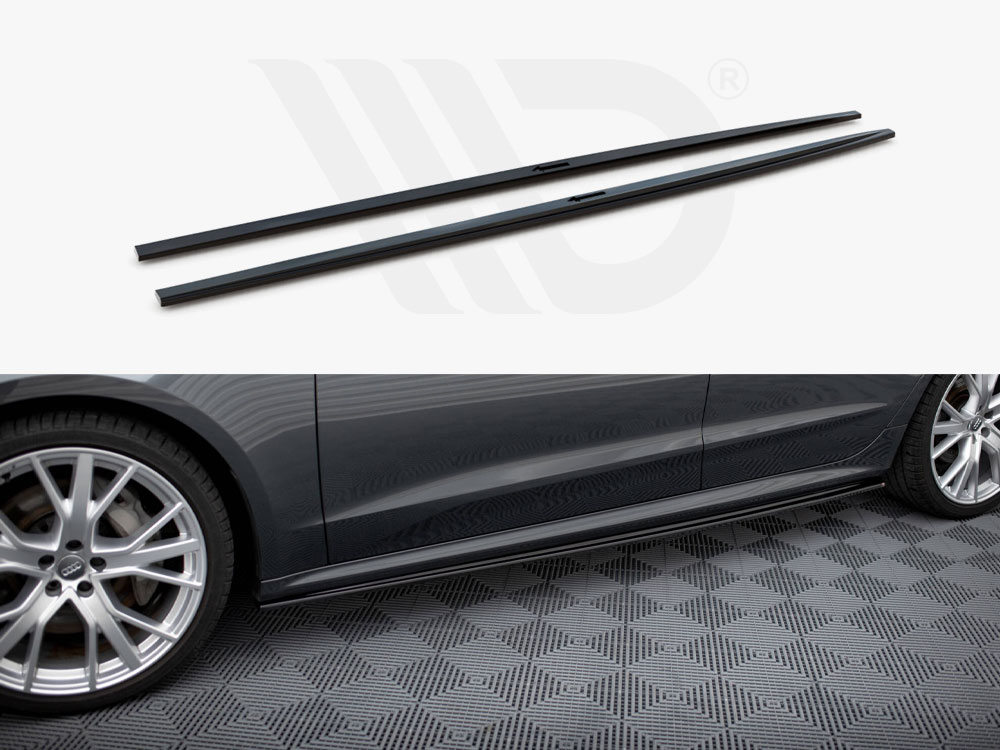 Maxton side skirts diffusers audi a7 s-line c8 / s7 c8 / a7 c8 facelift models / s7 facelift models 1 Maxton side skirts diffusers audi a7 s-line c8 / s7 c8 / a7 c8 facelift models / s7 facelift models
