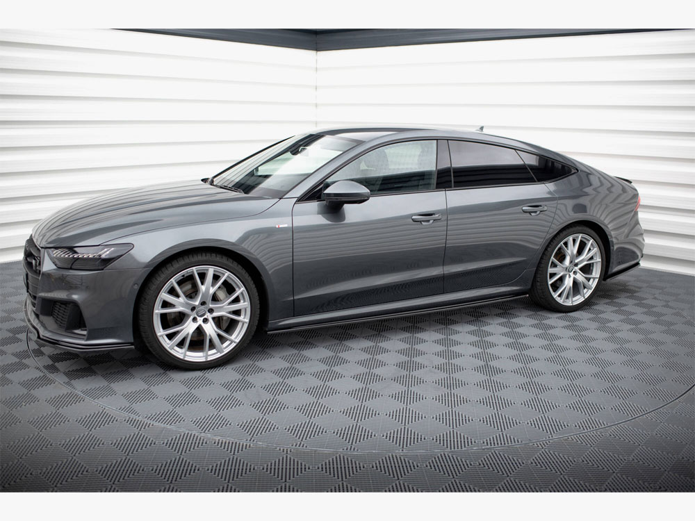 Maxton side skirts diffusers audi a7 s-line c8 / s7 c8 / a7 c8 facelift models / s7 facelift models 2 Maxton side skirts diffusers audi a7 s-line c8 / s7 c8 / a7 c8 facelift models / s7 facelift models - image 2