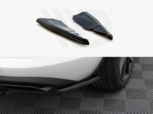 Maxton Rear Side Splitters Skoda Kodiaq Mk1 Sportline (Version with Mudflaps)