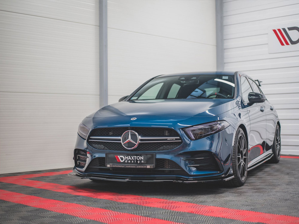 Maxton front splitter v1 mercedes a35 amg aero w177 2 Maxton front splitter v1 mercedes a35 amg aero w177 - image 2