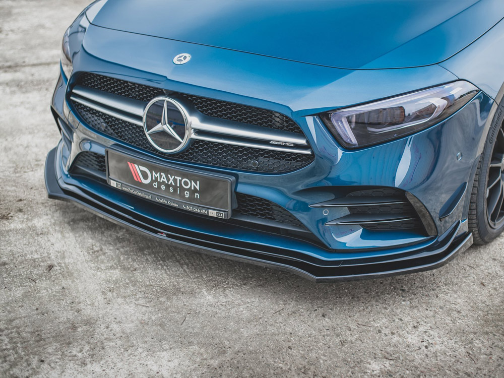 Maxton front splitter v2 mercedes a35 amg aero w177 3 Maxton front splitter v2 mercedes a35 amg aero w177 - image 3