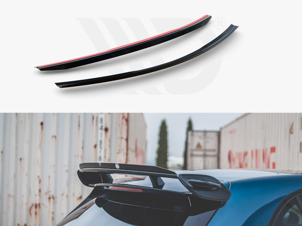 Maxton spoiler cap mercedes a35 amg hatchback w177 1 Maxton spoiler cap mercedes a35 amg hatchback w177