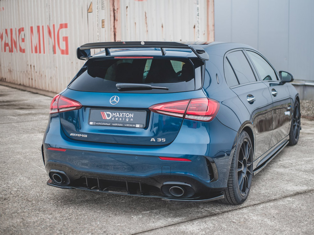 Maxton spoiler cap mercedes a35 amg hatchback w177 2 Maxton spoiler cap mercedes a35 amg hatchback w177 - image 2