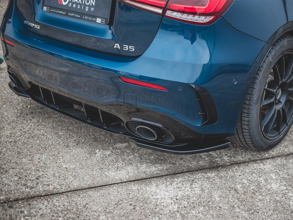 Maxton rear side splitters mercedes a35 amg hatchback w177 3 Maxton rear side splitters mercedes a35 amg hatchback w177 - image 3