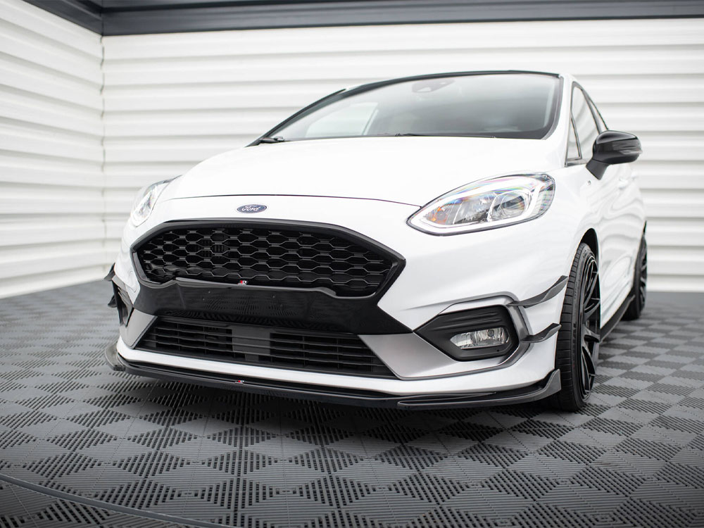 Maxton front splitter v4 ford fiesta mk8 st/st-line 2 Maxton front splitter v4 ford fiesta mk8 st/st-line - image 2