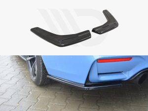 Maxton Rear Side Splitters V1 BMW M4 F82