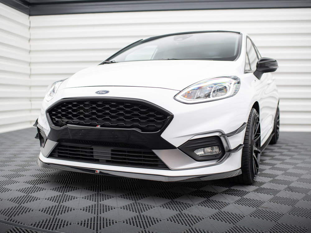 Maxton front splitter v6 ford fiesta mk8 st/st-line 2 Maxton front splitter v6 ford fiesta mk8 st/st-line - image 2
