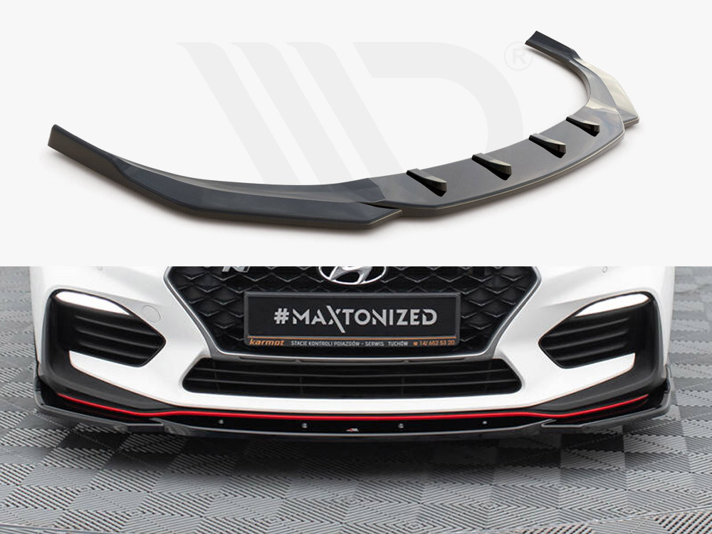 Maxton front splitter v4 hyundai i30 n mk3 hatchback/fastback 1 Maxton front splitter v4 hyundai i30 n mk3 hatchback/fastback