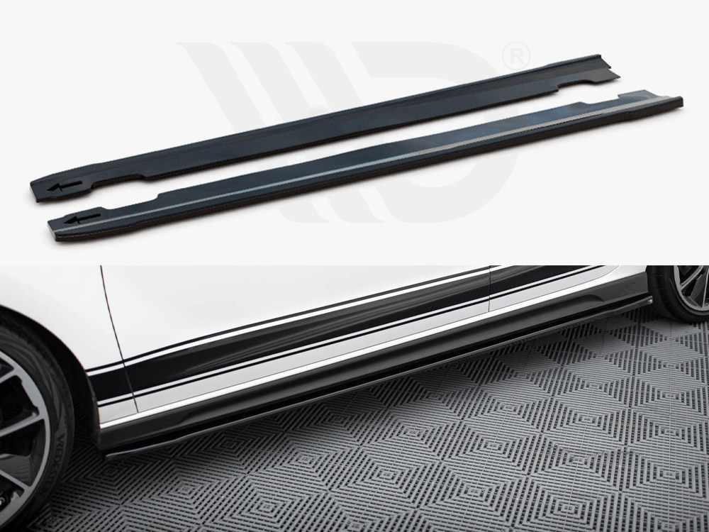Maxton side skirts diffusers v4 hyundai i30 n mk3 / mk3 facelift models hatchback / fastback 1 Maxton side skirts diffusers v4 hyundai i30 n mk3 / mk3 facelift models hatchback / fastback