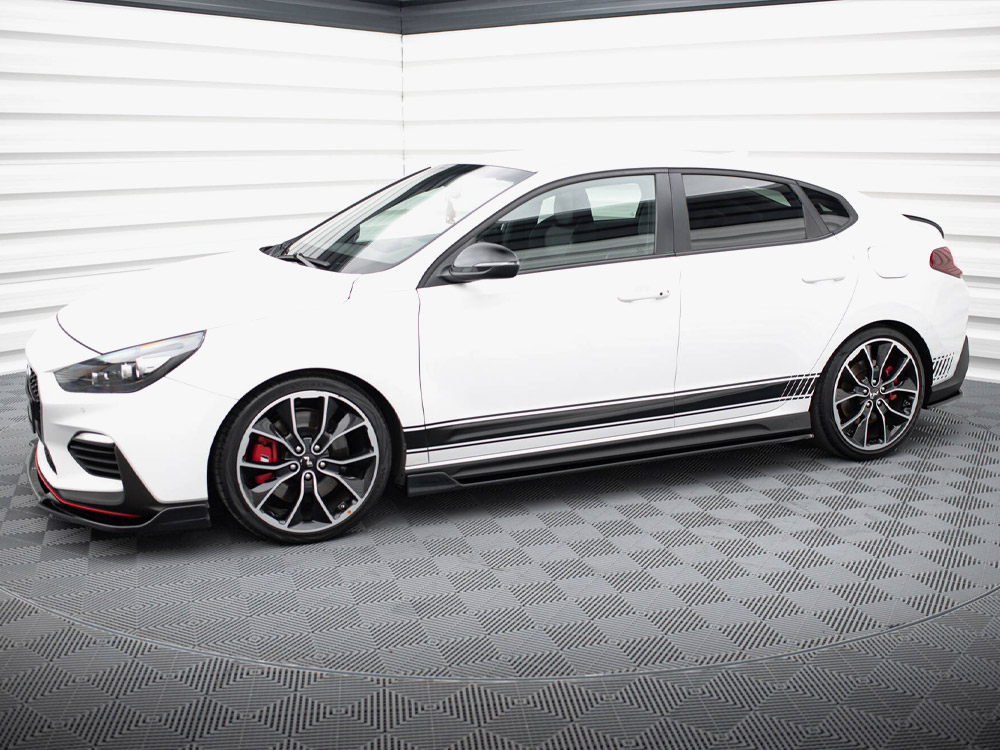 Maxton side skirts diffusers v5 hyundai i30 n mk3 (facelift models) hatchback/fastback 2 Maxton side skirts diffusers v5 hyundai i30 n mk3 (facelift models) hatchback/fastback - image 2