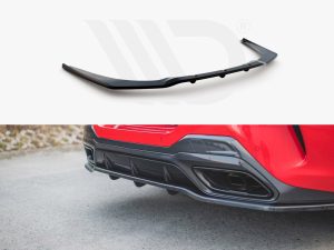 Maxton Central Rear Splitter (Vertical Bars) BMW 8 Coupe M-Pack G15