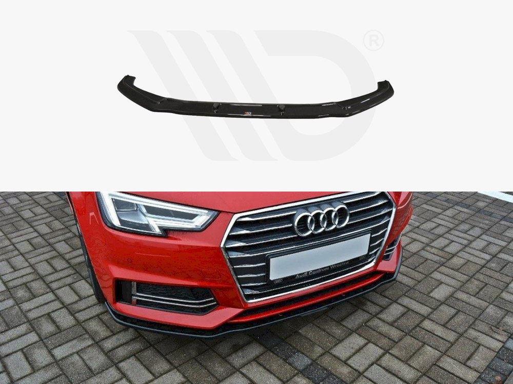 Maxton front splitter v2 audi s4/a4 s-line b9 1 Maxton front splitter v2 audi s4/a4 s-line b9