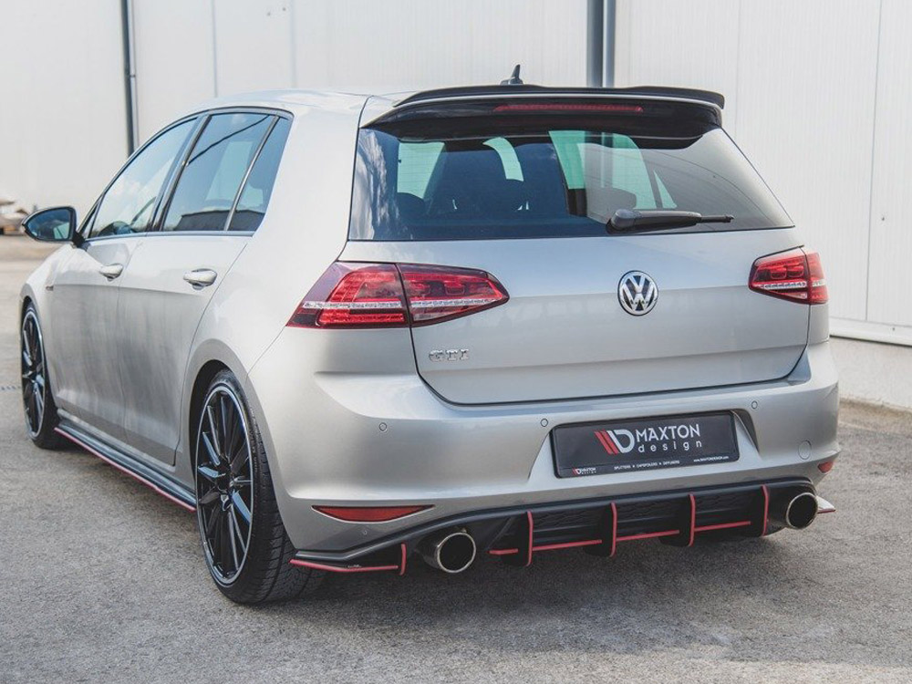 Maxton street pro rear diffuser v1 volkswagen golf mk7 gti 2 Maxton street pro rear diffuser v1 volkswagen golf mk7 gti - image 2