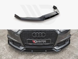 Maxton Front Splitter Audi A6 / A6 C7 S-Line / S6 C7 Facelift Models