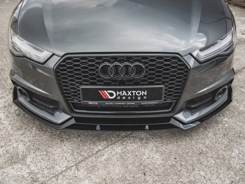 Maxton front splitter audi a6 / a6 c7 s-line / s6 c7 facelift models 4 Maxton front splitter audi a6 / a6 c7 s-line / s6 c7 facelift models - image 4