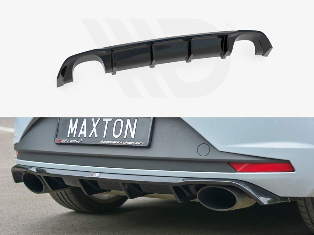 Maxton rear valance seat leon mk3 cupra (2014-2016) 1 Maxton rear valance seat leon mk3 cupra (2014-2016)