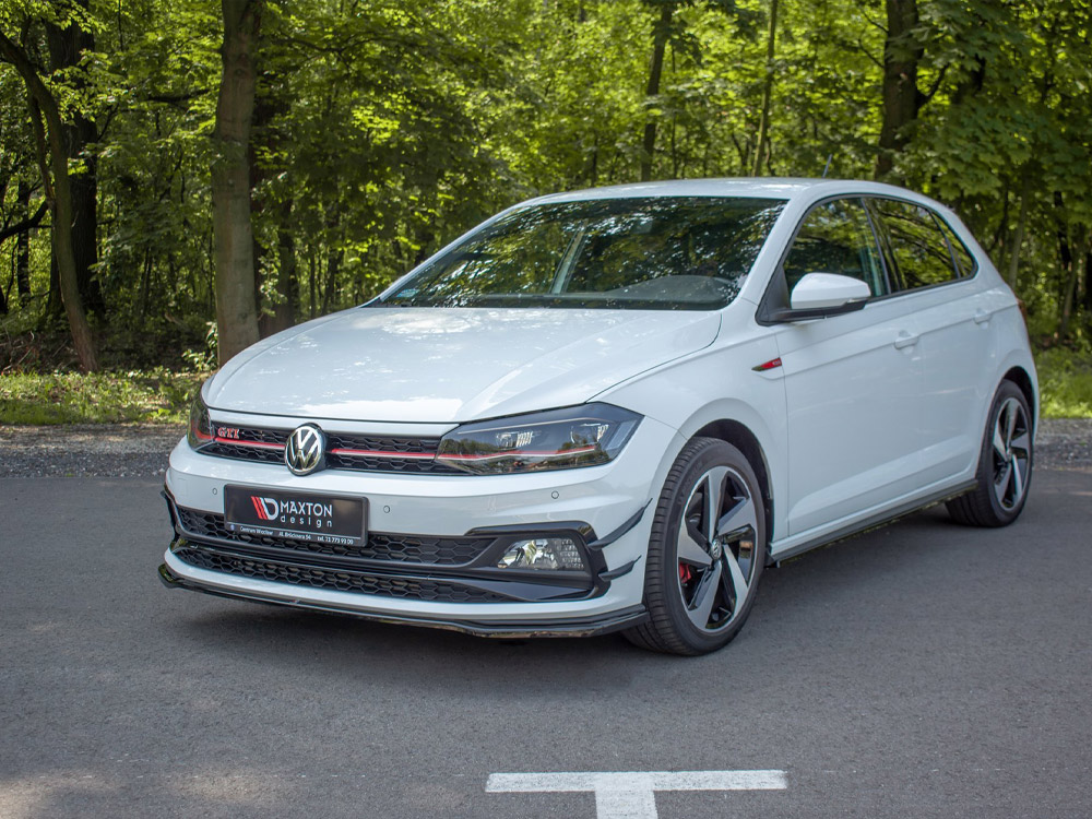 Maxton front splitter v2 volkswagen polo gti/r-line mk6 2 Maxton front splitter v2 volkswagen polo gti/r-line mk6 - image 2